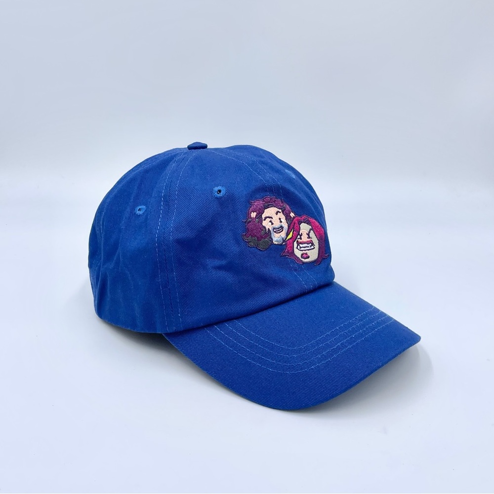 NEW Game Grumps Embroidered Game Gyaru Character Blue StrapBack Dad Hat Adult OS
